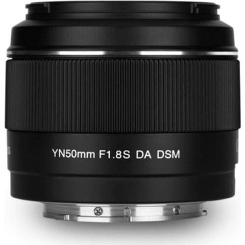 YONGNUO YN-50mm F1.8S DA DSM APS-C Auto Focus for E-mount Mirrorless Camera A6400 50mm Lennnings