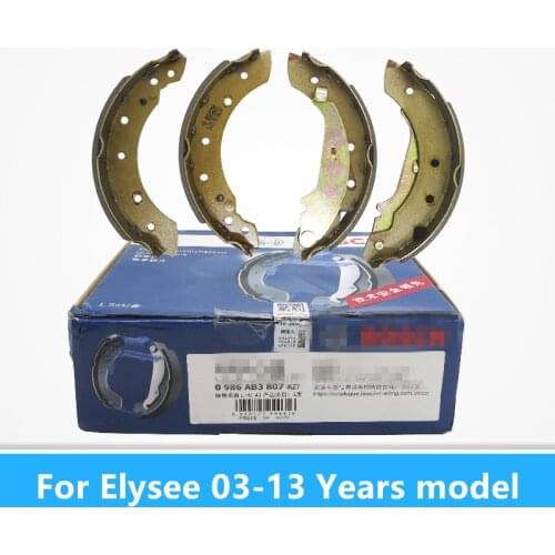 For Elysee 03-13 Years model with ABS rear wheel brake pads car brake pads high quality Auto Accessories Free shipping