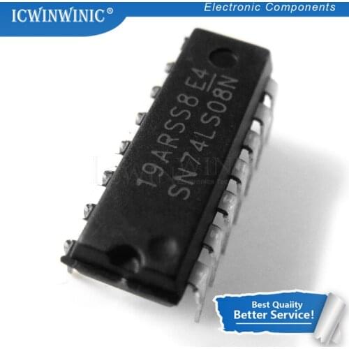 10piece SN74LS08N SN74LS08 DIP14 DIP 74LS08N 74LS08 new original In Stock