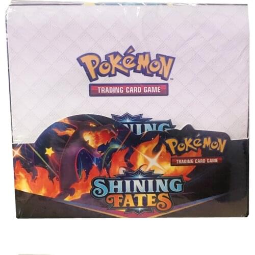 324pcs Pokemon cards Sun & Moon XY Shining Fates Evolution Booster Box Collectible Trading Cards Game