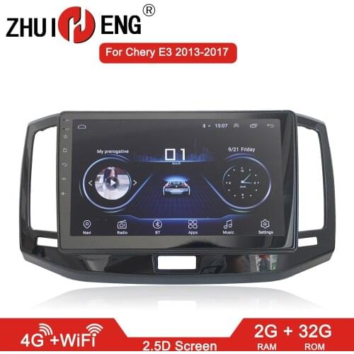 ZHUIHENG 2G+32G Android 8.1 2 din Car radio stereo for Chery E3 2013-2017 car dvd player gps navi car accessory 4G internet