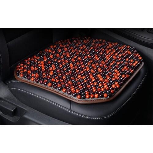 Pure Natural wood bead car seat cushion single summer office computer chair pad sofa bead Wooden bead seat car styling
