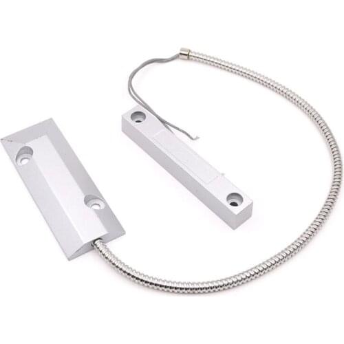 Zinc Alloy Waterproof Door Sensor Switch NO NC Alarm Magnetic Reed Switch