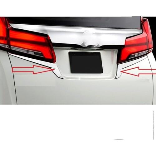 For Toyota 2016-2020 Alphard/Vellfire 30 modified rear taillight electroplating body decoration bright strip
