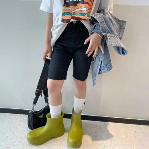 2021 new style girls denim pants cotton spring fashion girls jeans pants 3-8t YL994