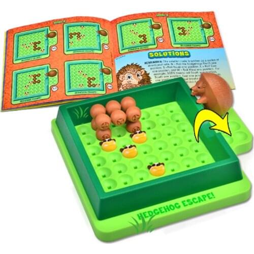 Hedgehog escape toy logic reasoning task maze game early education educational toys 5-6-7 years old Family Party Game