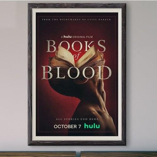 M043 Books Of Blood( 2020 ) Classic Fashion Movie Custom Silk Poster Home Deco Wall Art Christmas Gift