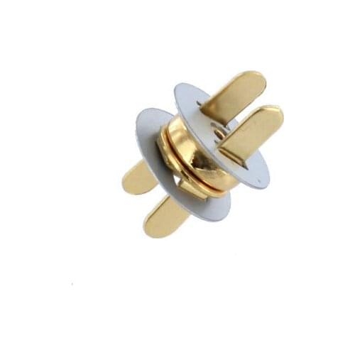 Magnetic Snap, 14mm Diameter, Gold Plated