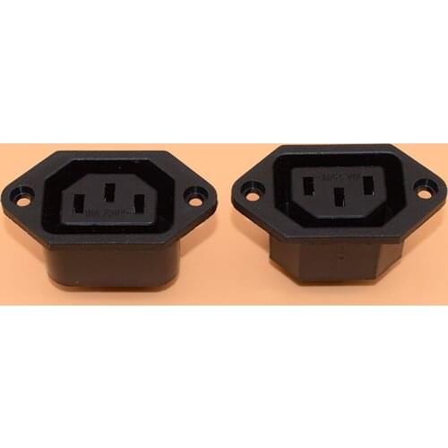 New hot selling alibaba IEC 320 C13 female industrial power connector socket for PDU, full copper SS-130A