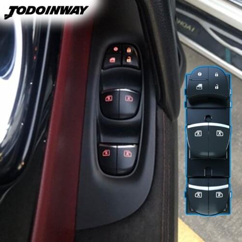 Car Window Automatic Up And Down Switch For Nissan X-Trail Sylphy 2014 Intelligent Windows Control System Remote Glass Lifter