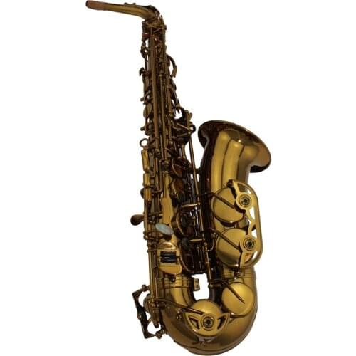 Popular grade champaign gold color alto saxophone