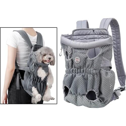 Pet Backpack Carrier For Cat Dogs Front Travel Dog Bag Carrying For Animals Small Medium Dogs Bulldog Puppy Teddy Dog