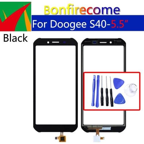 For Doogee S40 Touch Panel Touch Screen Digitizer Sensor Replacement Touch Glass Lens No Lcd 5.5 inch