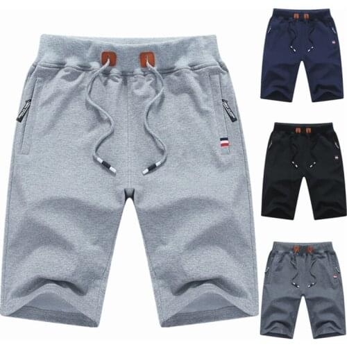 Mens Summer Breeches Shorts 2021 Cotton Casual Bermudas Black Men Boardshorts Homme Classic Brand Clothing Beach Shorts Male
