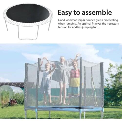 Premium Replacement Trampoline Mat Round Spring Bounce Bed Jump Pad 6/8/10/12ft Heavy Duty UV-resistant Mat for Children Kids