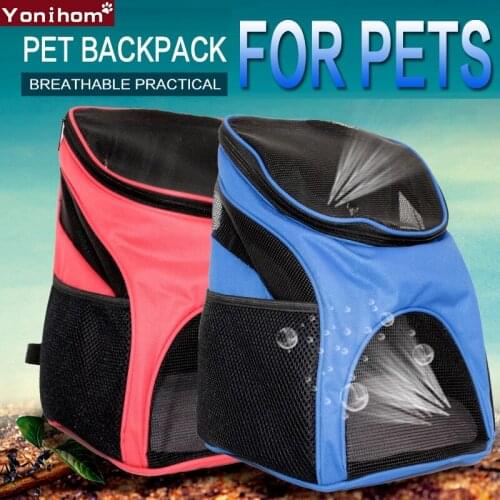 Bag for Dogs Travel Double Shoulder Backpacks Pet Carrier Dog Front Chest Backpack Small Carry Bag for Dog Cat Dogs Bag Carrying