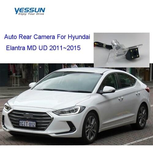 Yessun Car Rear Camera For Hyundai Elantra MD UD 2011~2015 IP67 HD Night Vision Reverse Camera /license plate camera