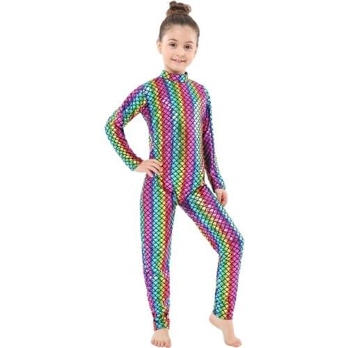 Baby Girls Funny Cosplay Costume Skinny Animal Kids Overalls Funny Cosplay Clothes Childrens Rainbow Unicorn Jumpsuits Zentai