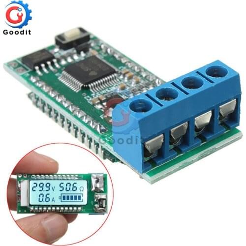 18650 26650 Digital LED Lithium Li-ion Battery Tester Meter Back Light Voltage/Capacity/Current/Load Resistance Tester Module