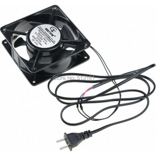 5 Pieces Gdstime AC 220V 240V 120MM 12CM 120x120x38mm Industrial Ventilation Exhaust Cooling Fan