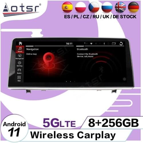8+256GB Carplay Android 11 Multimedia Player For BMW 2 Series F45 F22 2013 2014 2015 2016 2017 2018 GPS Stereo Radio Head Unit