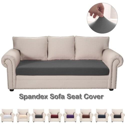 Stretch Cushion Cover Furniture Sofa Protector Stretch Slipcover Sofa Cover Living Room Sofa Cover Elastic 1/2/3 Seats Covers
