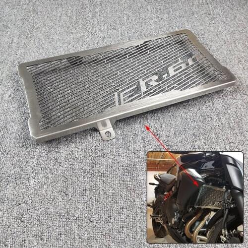 ER6N ER-6N 06-16 Motorcycle Radiator Grille Guard Cover Protector For Kawasaki ER6N ER 6N 2006 2007 2012 2013 2014 2015 2016