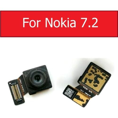 Front Facing Camera For Nokia 7.2 TA-1181 TA-1196 Small Front Camera Module Flex Cable Replacement Spare Parts