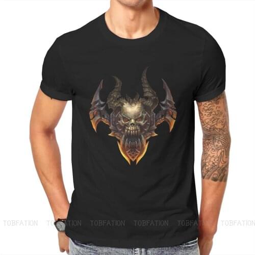 COOL Diablo 2 Roleplaying Game Tshirt Harajuku Punk T shirt Tops Homme Pure Cotton Oversized Tees Tops