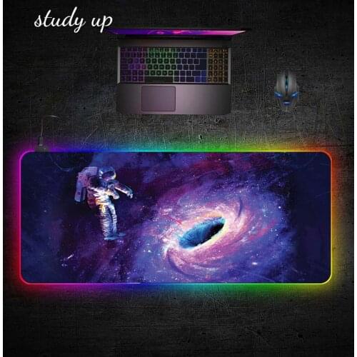 Gaming Mouse Pad Computer Mousepad RGB Large Mouse Pad Gamer XXL Mouse Carpet Big Mause Pad PC Desk Play Mat with Backlit