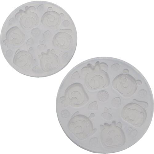 Candy Chocolate Food Dessert Crystal Epoxy Resin Mold Cake Roll Silicone Mould DIY Crafts Jewelry Casting Tools