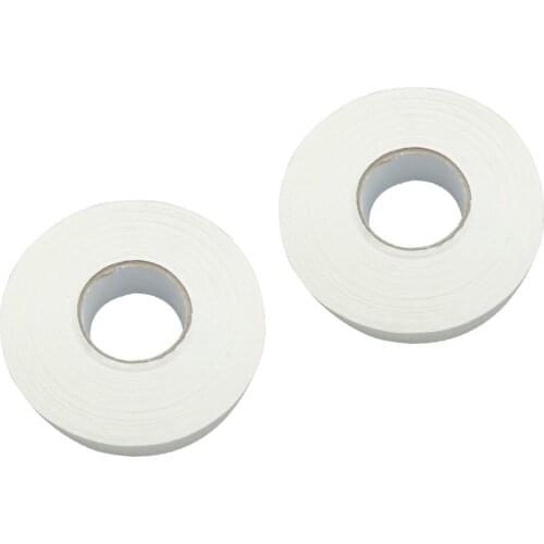 2 Pcs 20M Hockey Stick Tape Sticky Tape Anti-slip Sports Waterproof Tape Hockey Stick Wrapper for Practice Sports Use (White)