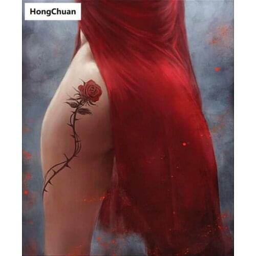 Sexy beauties wall decoration canvas art square round cross stitch diamond painting diamond mosaic hand stick gift