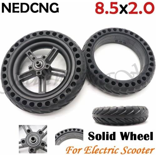 NEDCNG 8.5x2.0 Honeycomb Solid Tire 8 1/2x2 Explosion-proof Tyre for Xiaomi Mijia M365 Kugoo m4 pro Electric Scooter Accessories