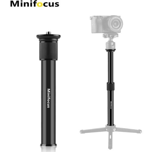 Handheld Tripod Extension pole Mount Monopod Extender Rod Stick for DSLR SLR Cameras Tripod Center Column Tube Bar Accessories
