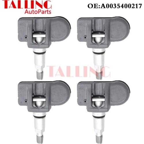 A0035400217 TPMS 4pcs Tire Pressure Monitoring System Sensor For MERCEDES BENZ E300 E350 E400 E550 E63 GL350 ML350 ML450 ML550