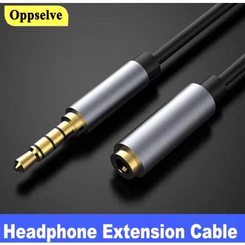 3.5 Jack Headphone Extension Cable 3.5mm Plug Male to Female Stereo Audio AUX Extend Cord for Phone PC Computer Car Jack Adapter