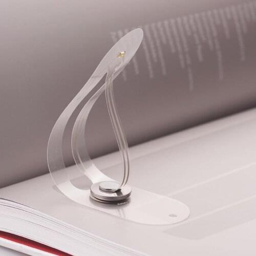 Mini Ultra Thin LED Book Light for Reading Bulbs Novelty Card Flashlight Funny Night Light Bookmark lamp