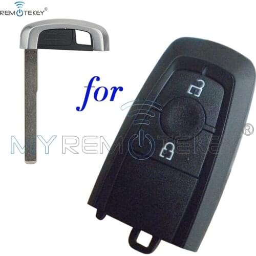 Remtekey HC3T-15K601-DB Smart key case 2 button for Ford EcoSport 2018