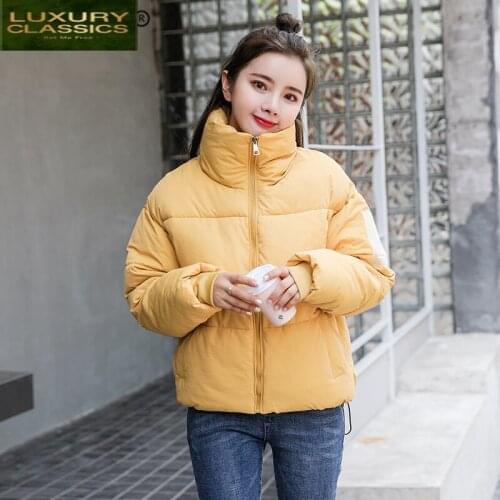 Women Winter Coat 2021 Female Thick Down Cotton Parkas Winter Jacket Womens Outerwear Parkas Winter Outwear Hiver LW1564
