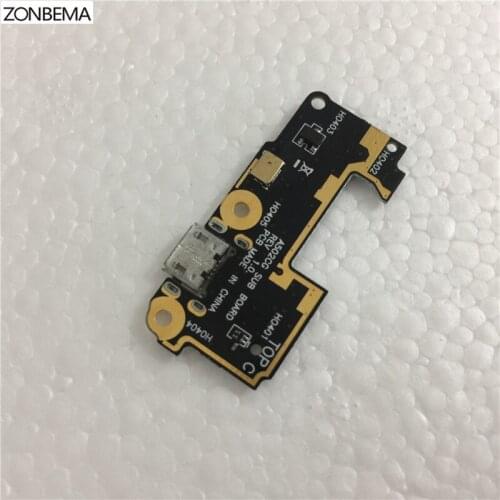 ZONBEMA 5pcs/lot New Micro Dock Port Connector Board For Asus Zenfone 5 Lite A502CG USB Charging Port Flex Cable