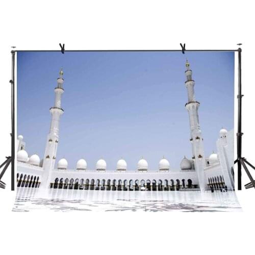 150x210cm Photography Background Famous Grand Mosque Backdrop for Studio Props