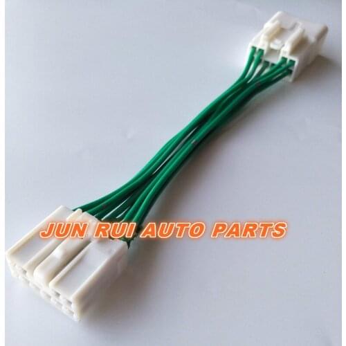 2pcs/lot 10Pin Car Power seat adjustment switch plug for Toyota Camry host power plug adapter harness for Toyota Crown