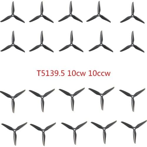 20pcs/10pair Newest Foxeer Dalprop New Cyclone T5139.5 Freestyle/Racing Props For Fpv Racing Drone
