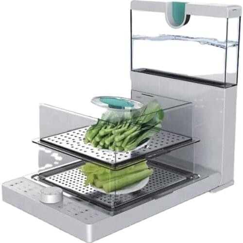 2021 Hot Sale Foldable Electric Food Steamer Multi-function Household Steam Pot