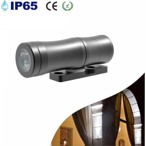 3W CREE LED Mini LED Wall Light IP65 DC12-24V Bamboo Tube Lamp Corridors Stairway Step Garage Paths Wall Lighting DHL Shipping