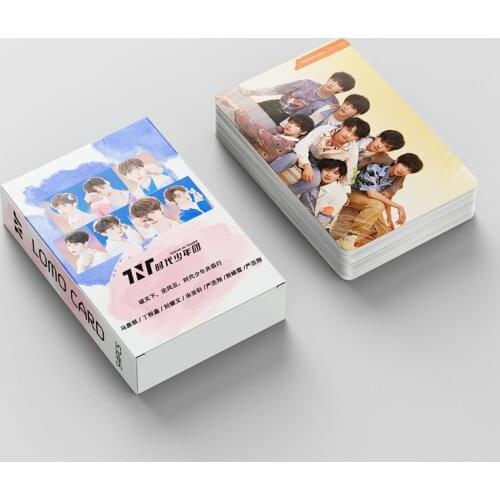54Pcs/Set New China TNT Teens In Times Poster Lomo Cards Fashion Photo Postcard Kawaii Stationery Gift