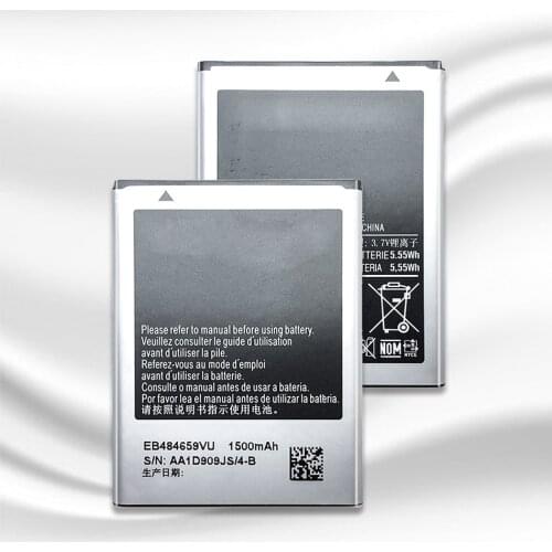 1500mAh For Samsung GALAXY W T759/i8150 S8600 S5820 I8350 I519 X Cover S5690 Gt-i8150 Gt-i8258 W689 EB484659VU Batteria+Track NO