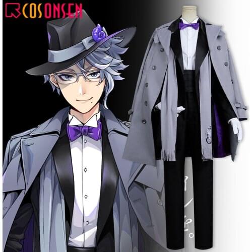 Game Twisted Wonderland The Little Mermaid Azul Ashengrotto Cosplay Costume Men Halloween Carnival Party Uniform COSPLAYONSEN