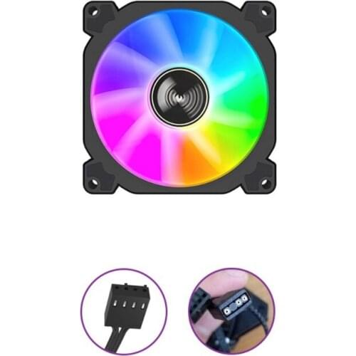 Ultra-quiet Desktop 90mm CPU Radiator Cooler RGB CPU Fan Heatpipes PWM 4 Pins RGB FR925 Computer Case RGB Fan